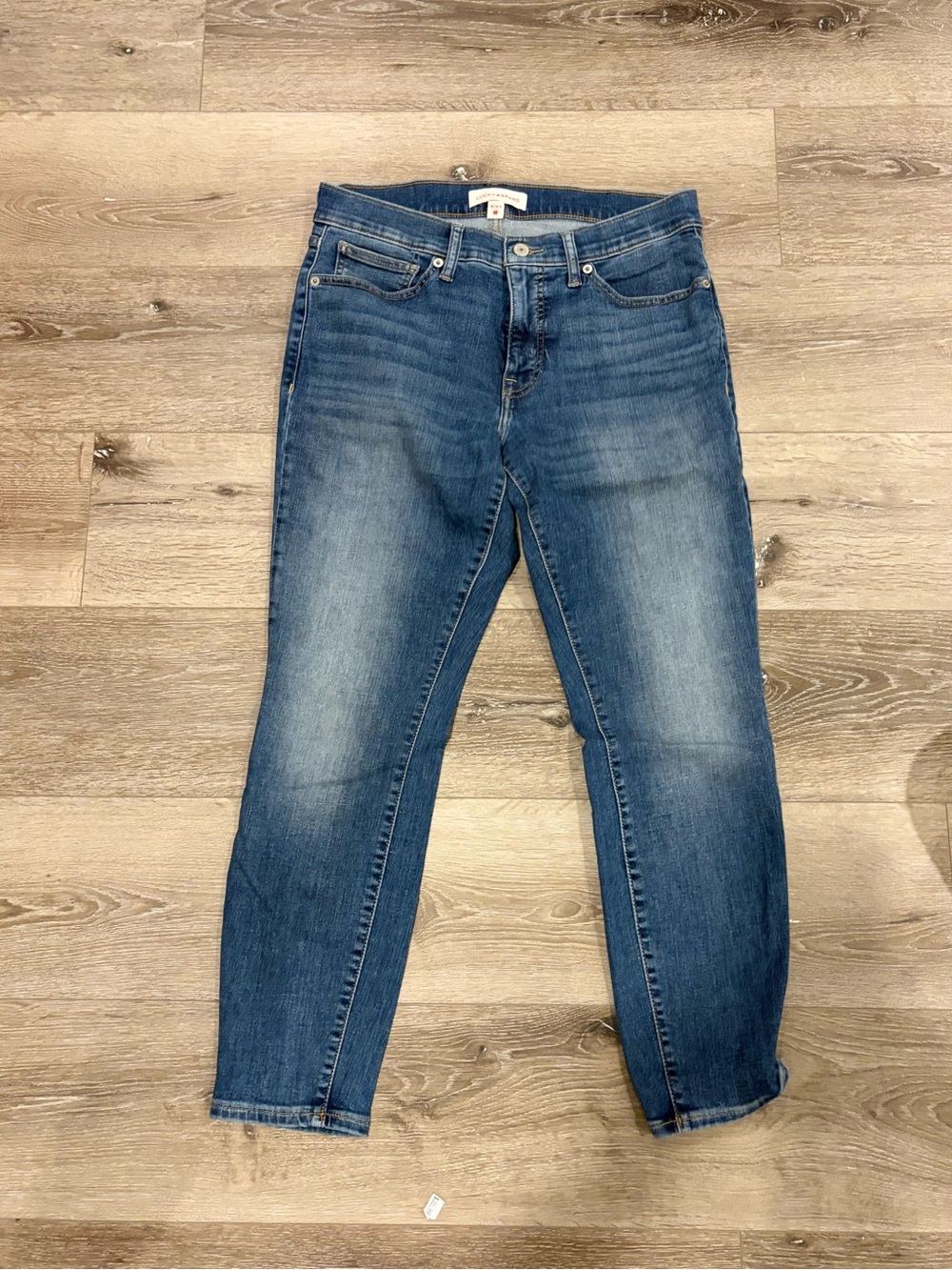 Lucky Brand Women's Faded Blue Skinny Jeans